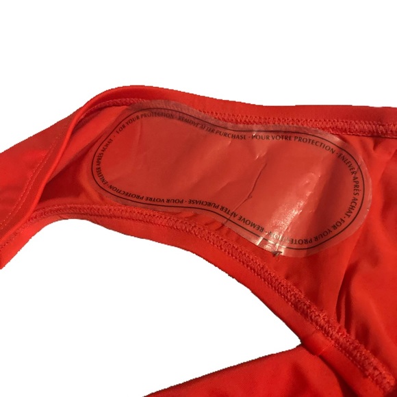 NWT Ellen Tracy Red Bikini Bottoms - Size 12 - Picture 6 of 8
